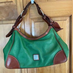 Dooney & Bourke Pebbled Leather Hobo Bag